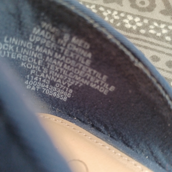 Lauren Conrad Navy Blue Flats - Picture 5 of 5